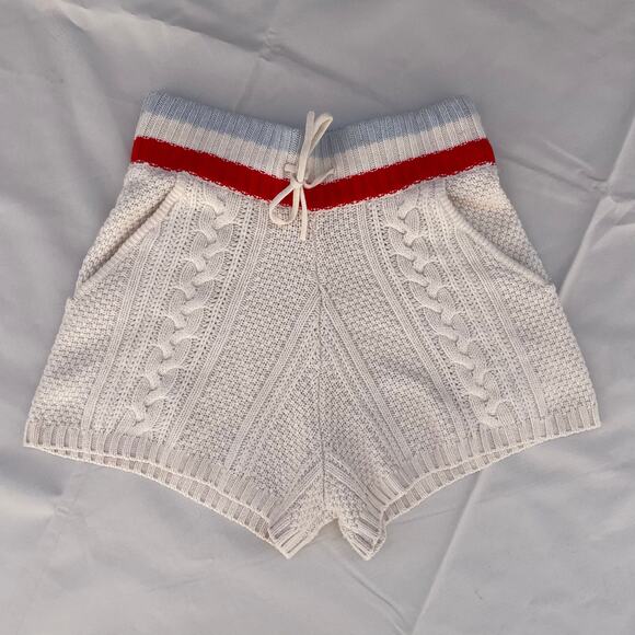 Solid & striped wool shorts perfect condition ($150 retail) - Picture 1 of 5